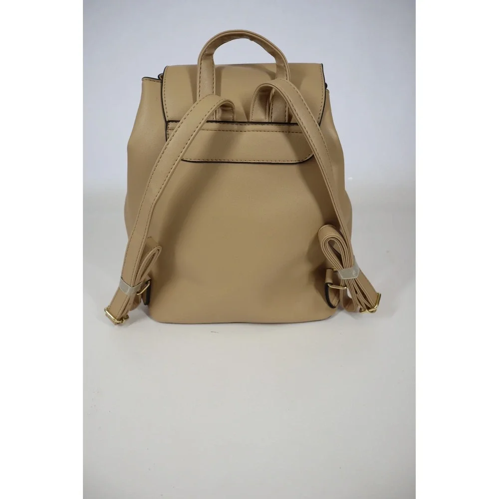 AR New York Fashionable Embossed‎ Backpack - Khaki
